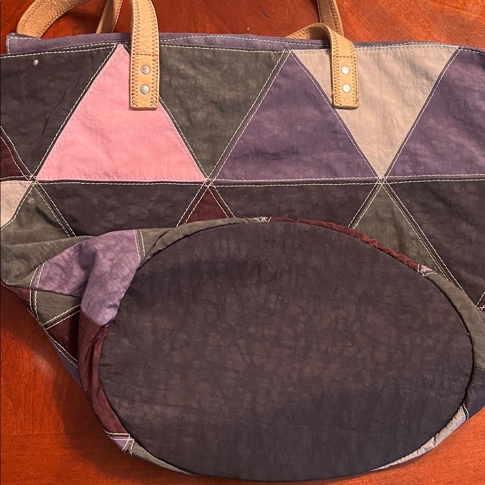Kipling Multicolor Patchwork Tote - image 2